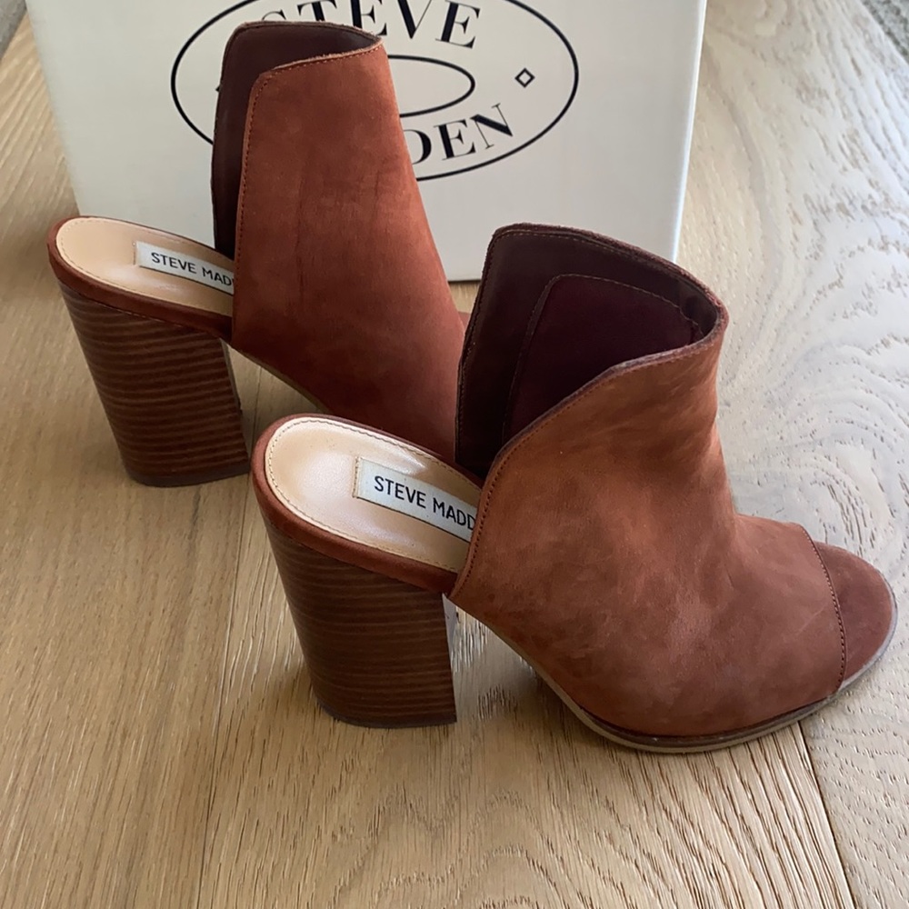 Steve Madden high heeled mules